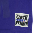 MLB (The Game) - Los Angeles Dodgers Baseball Catch The Fever T-Shirt 1990s Medium Vintage Retro Baseball