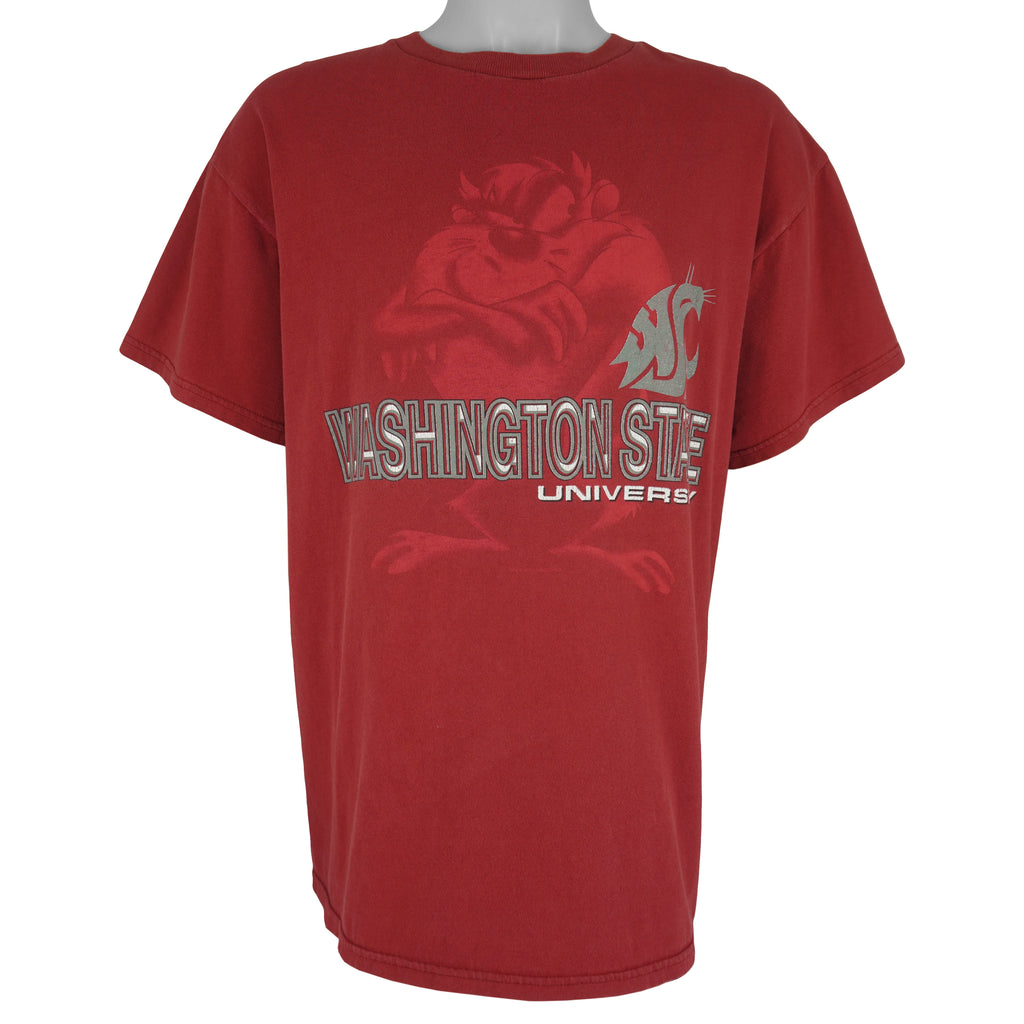 NCAA (TNT) - Washington State X Taz T-Shirt 1998 X-Large Vintage Retro
