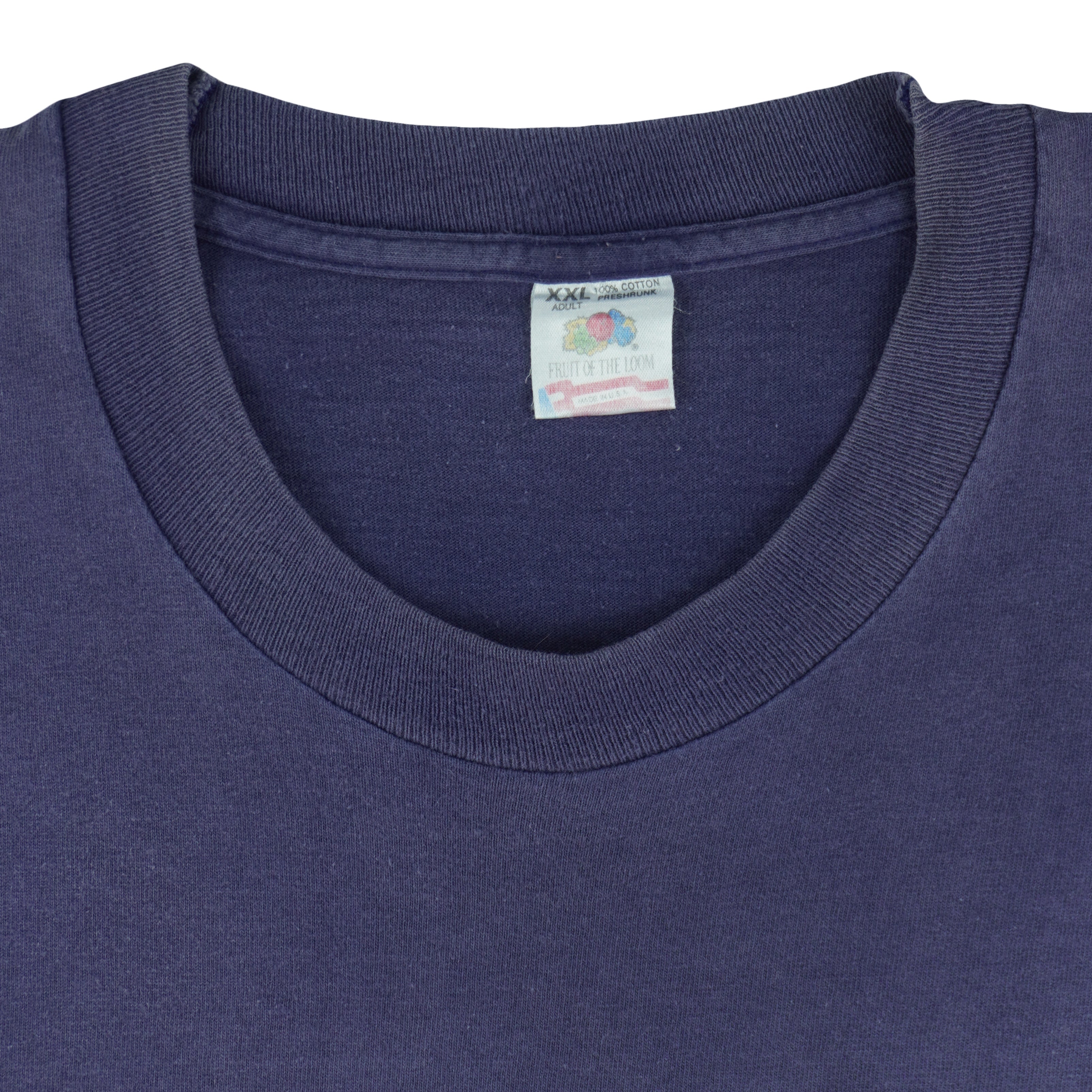 Vintage MLB (Fruit of the Loom) - Montreal Expos T-Shirt 1993 XX-Large in blue