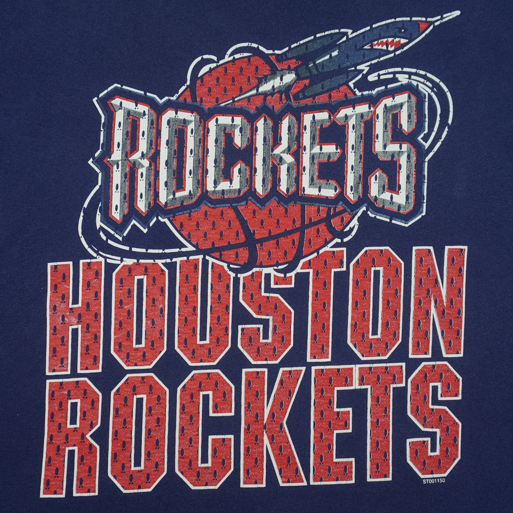 Starter (NBA) - Houston Rockets T-Shirt 1990s X-Large Vintage Retro Basketball