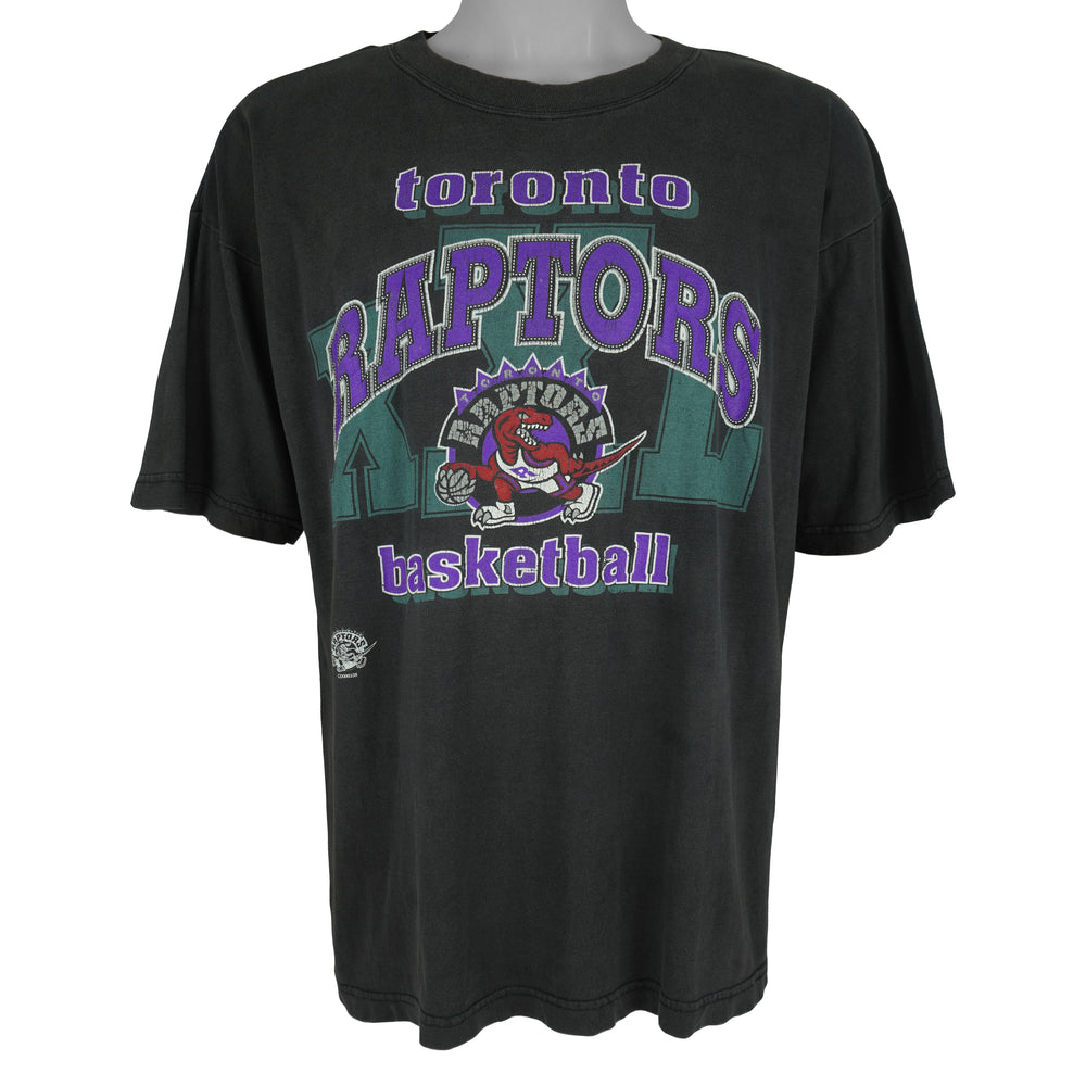 NBA - Toronto Raptors Basketball T-Shirt 1990s Large Vintage Retro Basketball