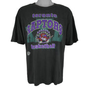 NBA - Toronto Raptors Basketball T-Shirt 1990s Large Vintage Retro Basketball