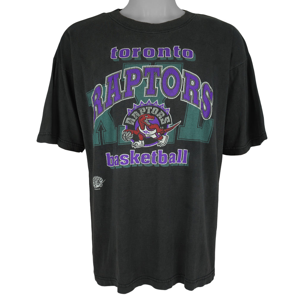 NBA - Toronto Raptors Basketball T-Shirt 1990s Large Vintage Retro Basketball
