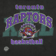 NBA - Toronto Raptors Basketball T-Shirt 1990s Large Vintage Retro Basketball
