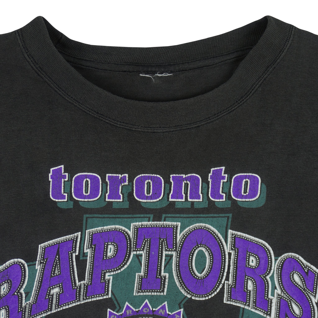 NBA - Toronto Raptors Basketball T-Shirt 1990s Large Vintage Retro Basketball