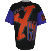 NMLB (NBT) - Cubans X Giants Baseball Team T-Shirt 1990s Large Vintage Retro Baseball