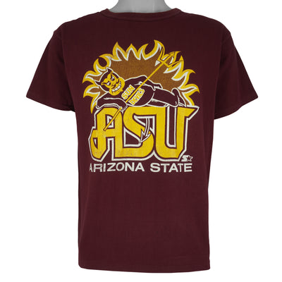 Starter - Arizona State Sun Devils Single Stitch T-Shirt 1990s Large
