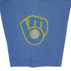 MLB (American Favorites) - Milwaukee Brewers T-Shirt 1990s Large Vintage Retro Baseball