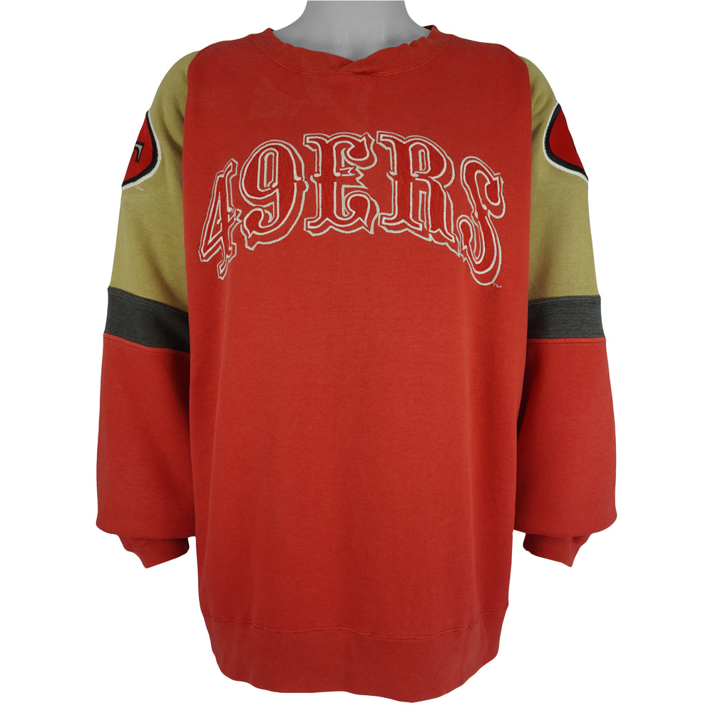 NFL (Galt Sand) - San Francisco 49ers Sweatshirt 1990s X-Large Vintage Retro Football