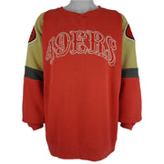 NFL (Galt Sand) - San Francisco 49ers Sweatshirt 1990s X-Large Vintage Retro Football
