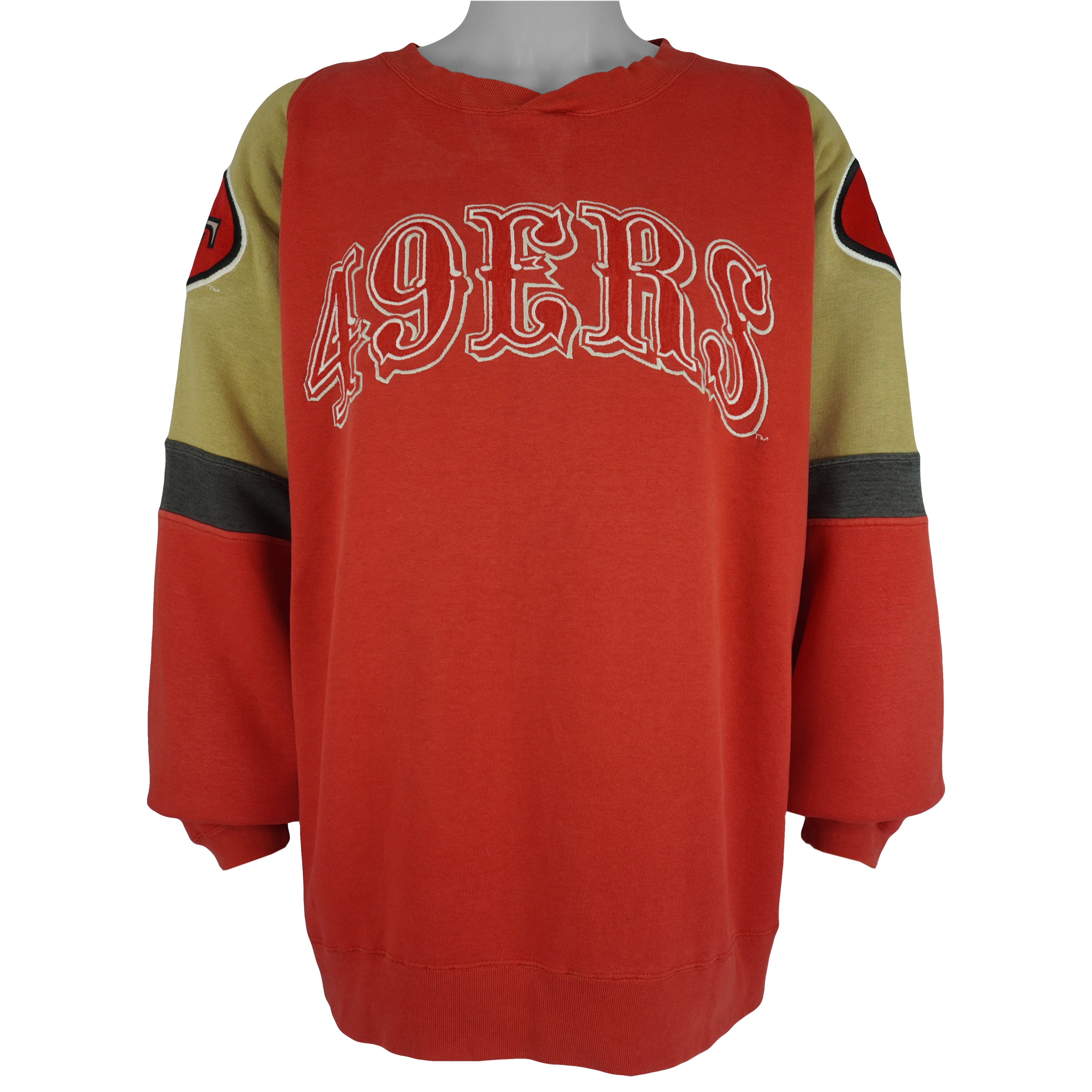 NFL (Galt Sand) - San Francisco 49ers Sweatshirt 1990s X-Large Vintage Retro Football