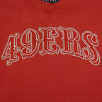 NFL (Galt Sand) - San Francisco 49ers Sweatshirt 1990s X-Large Vintage Retro Football
