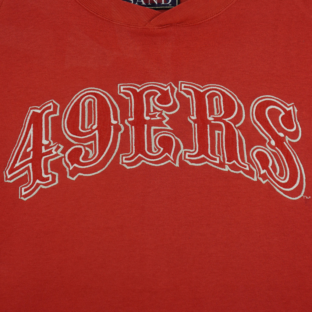 NFL (Galt Sand) - San Francisco 49ers Sweatshirt 1990s X-Large Vintage Retro Football