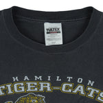 CFL (Tultex) - Hamilton Tiger-Cats Grey Cup T-Shirt 1999 Small Vintage Retro Football