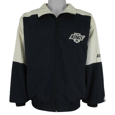 Starter - Los Angeles Kings Zip-Up Windbreaker 1990s Large