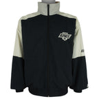 Starter - Los Angeles Kings Zip-Up Windbreaker 1990s Large Vintage Retro Hockey