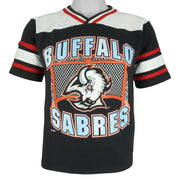 NHL (Scrimmage) - Buffalo Sabres  Hockey Jersey 1990s X-Small Vintage Retro Hockey