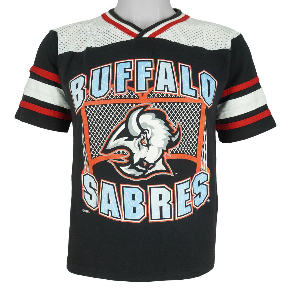 NHL (Scrimmage) - Buffalo Sabres  Hockey Jersey 1990s X-Small Vintage Retro Hockey