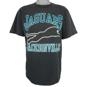NFL (Logo 7) - Jacksonville Jaguars T-Shirt 1993 Large Vintage Retro Football