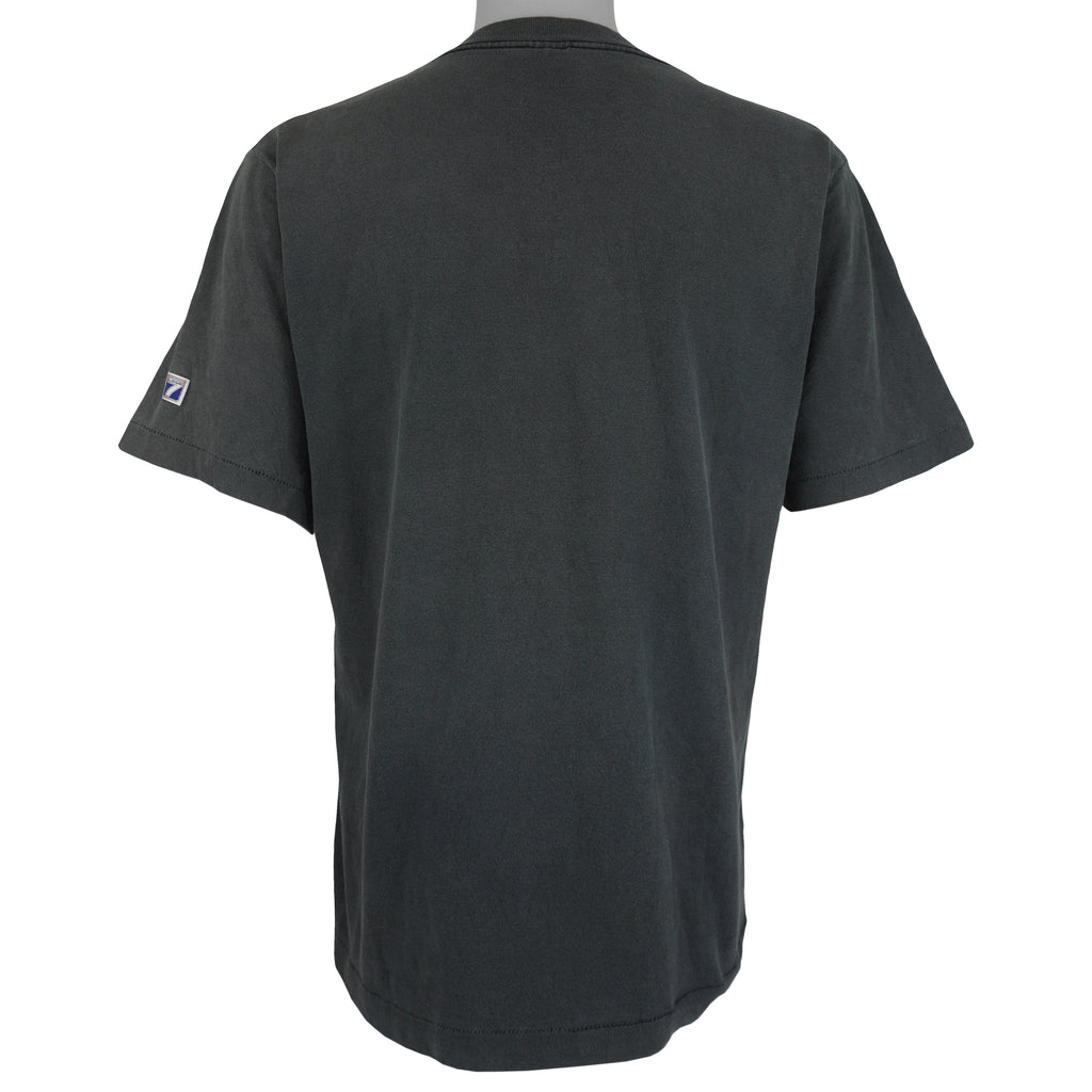 NFL (Logo 7) - Jacksonville Jaguars T-Shirt 1993 Large Vintage Retro Football