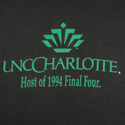 NCAA (Logo 7) - Final Four Charlotte T-Shirt 1994 Large Vintage Retro
