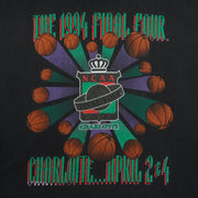 NCAA (Logo 7) - Final Four Charlotte T-Shirt 1994 Large Vintage Retro