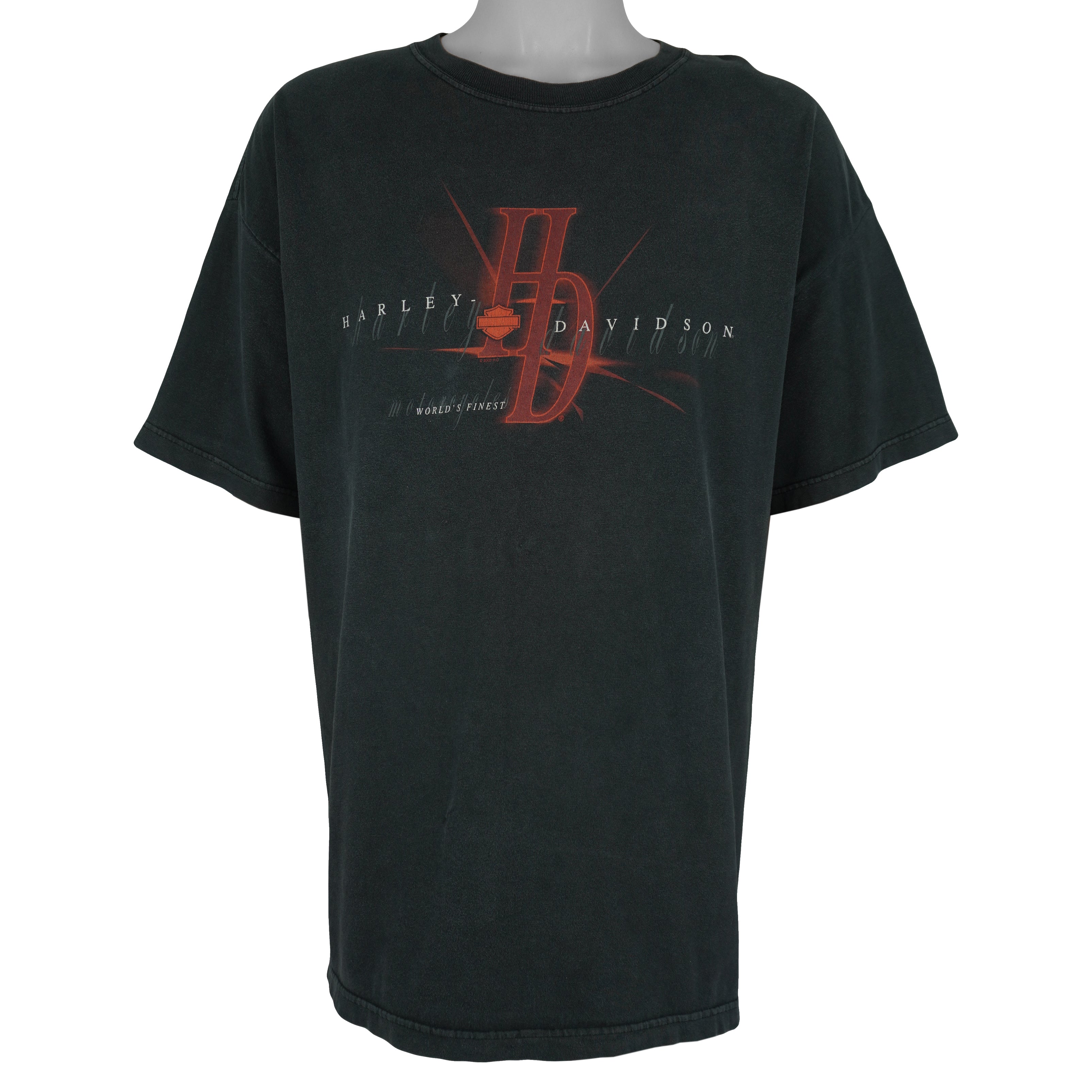Harley Davidson - World's Finest Maui Hawaii T-Shirt 2009 XX-Large Vintage Retro