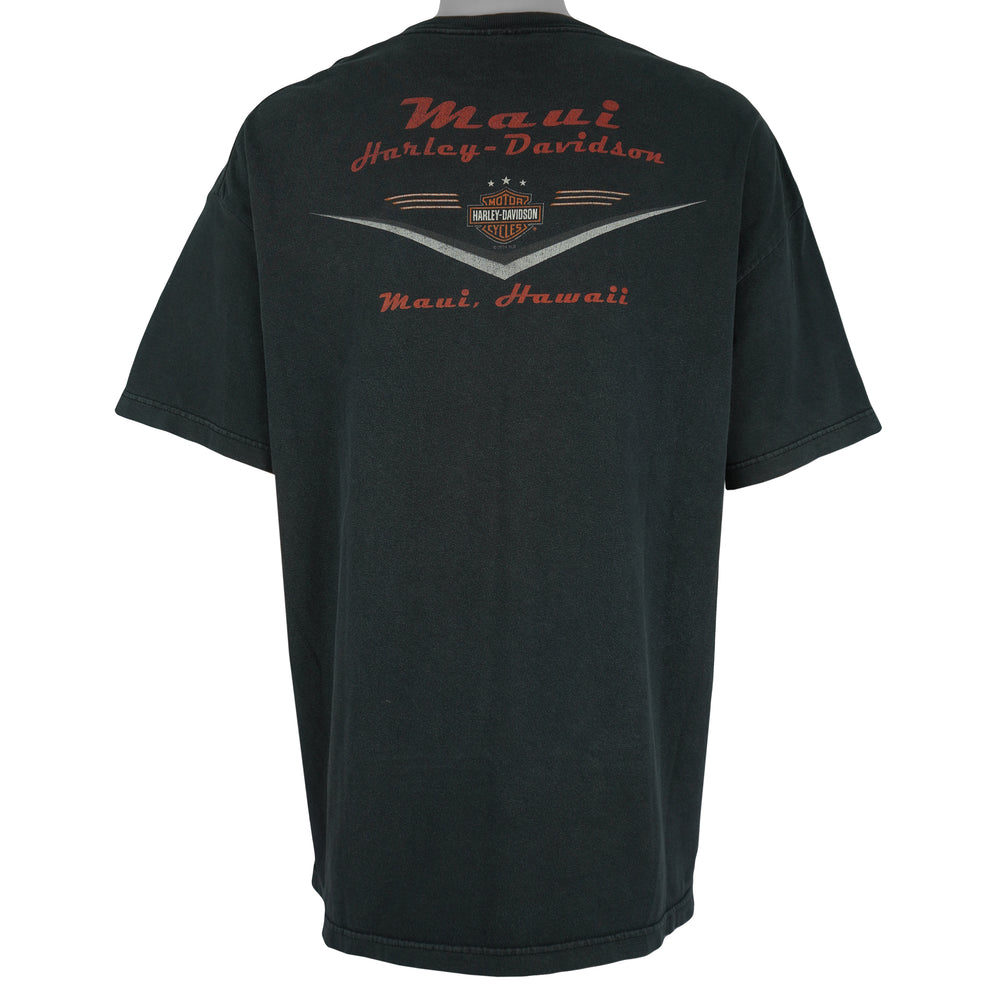 Harley Davidson - World's Finest Maui Hawaii T-Shirt 2009 XX-Large Vintage Retro