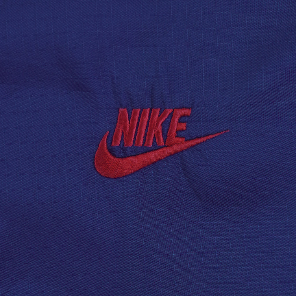 Nike - There Is No Finish Line Hooded Windbreaker 1990s Large Vintage Retro