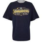 NHL (Lee Sport) - St. Louis Blues Champions T-Shirt 2000 XX-Large Vintage Retro Hockey