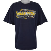 NHL (Lee Sport) - St. Louis Blues Champions T-Shirt 2000 XX-Large Vintage Retro Hockey
