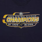 NHL (Lee Sport) - St. Louis Blues Champions T-Shirt 2000 XX-Large Vintage Retro Hockey