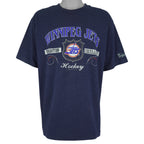 NHL (Woody Sports) - Winnipeg Jets Big Spell-Out T-Shirt 1993 X-Large Vintage Retro Hockey