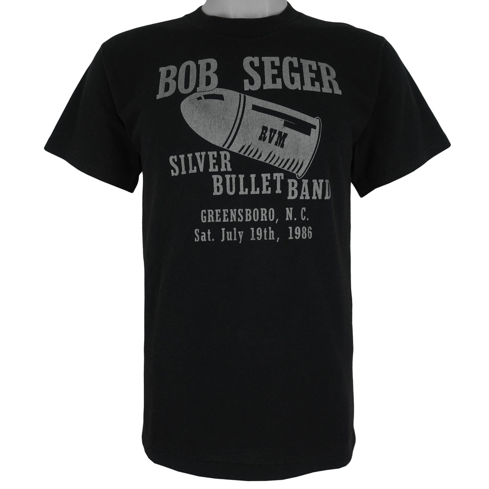 Vintage - Bob Seger Silver Bullet Band Concert T-Shirt 1986 Large Vintage Retro