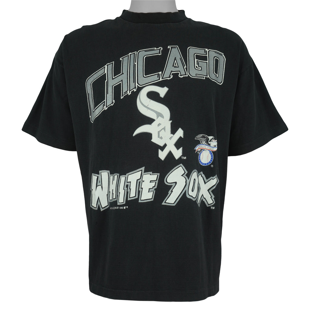 MLB (Softwear) - Chicago White Sox Single Stitch T-Shirt 1992 Medium Vintage Retro Baseball