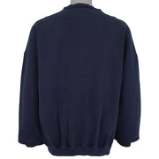 MLB (Logo Athletic) - New York Yankees Embroidered Crew Neck Sweatshirt 1990s X-Large Vintage Retro Baseball