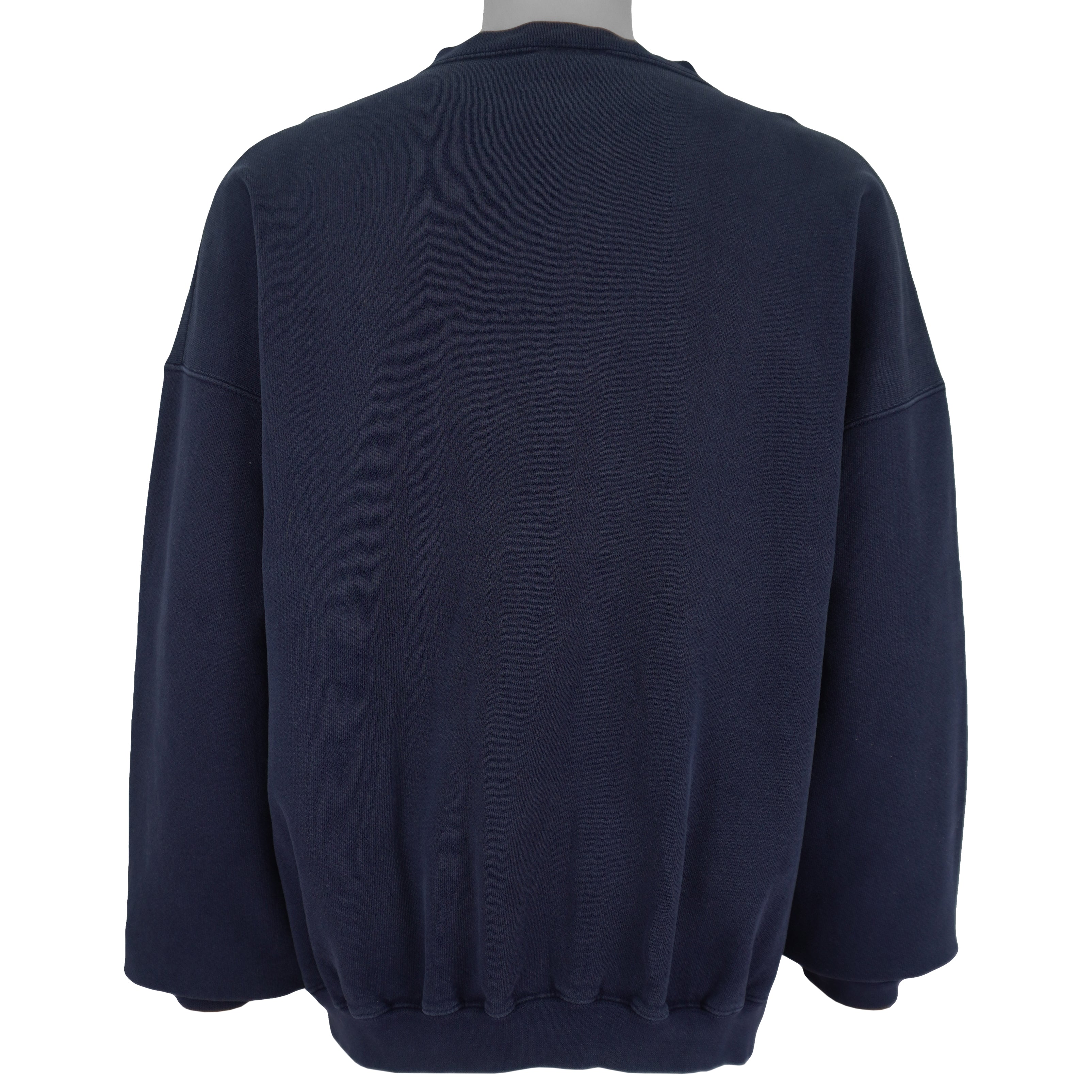 MLB (Logo Athletic) - New York Yankees Embroidered Crew Neck Sweatshirt 1990s X-Large Vintage Retro Baseball