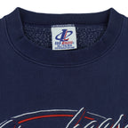 MLB (Logo Athletic) - New York Yankees Embroidered Crew Neck Sweatshirt 1990s X-Large Vintage Retro Baseball