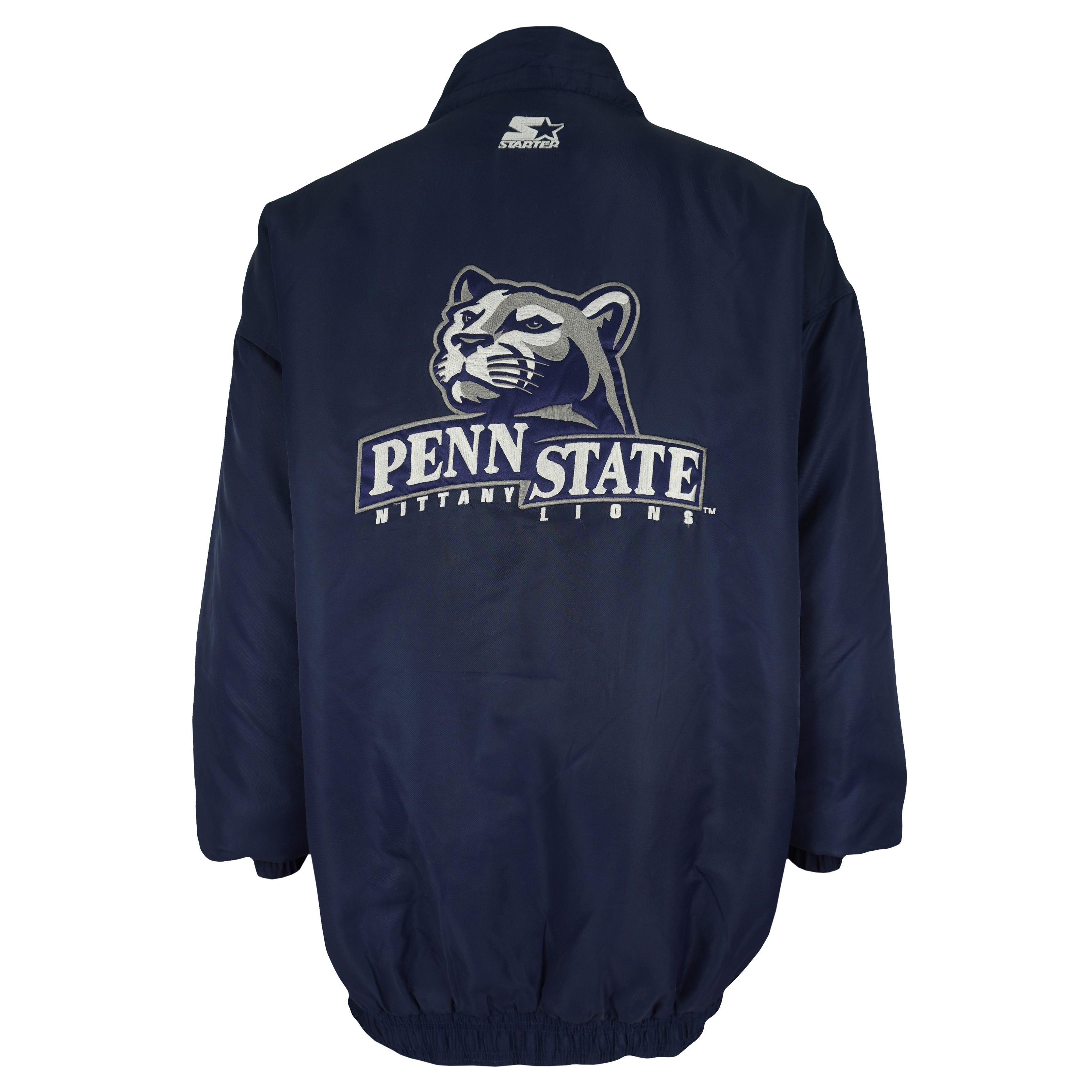 Starter - Penn State Nittany Lions Windbreaker 1990s XX-Large Vintage Retro