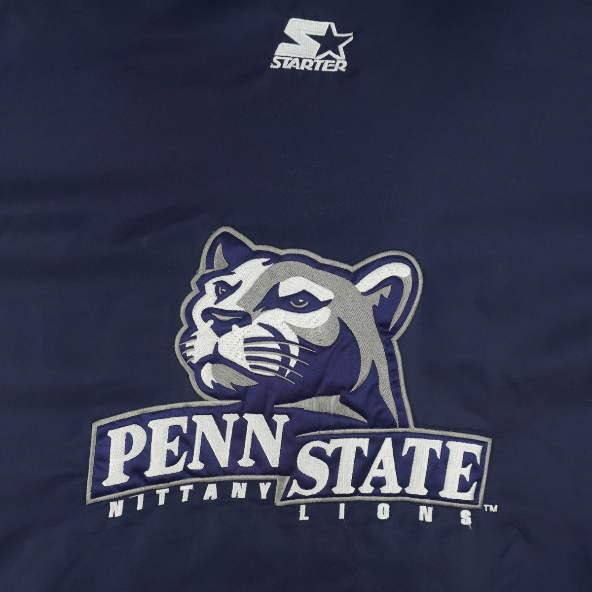 Starter - Penn State Nittany Lions Windbreaker 1990s XX-Large Vintage Retro