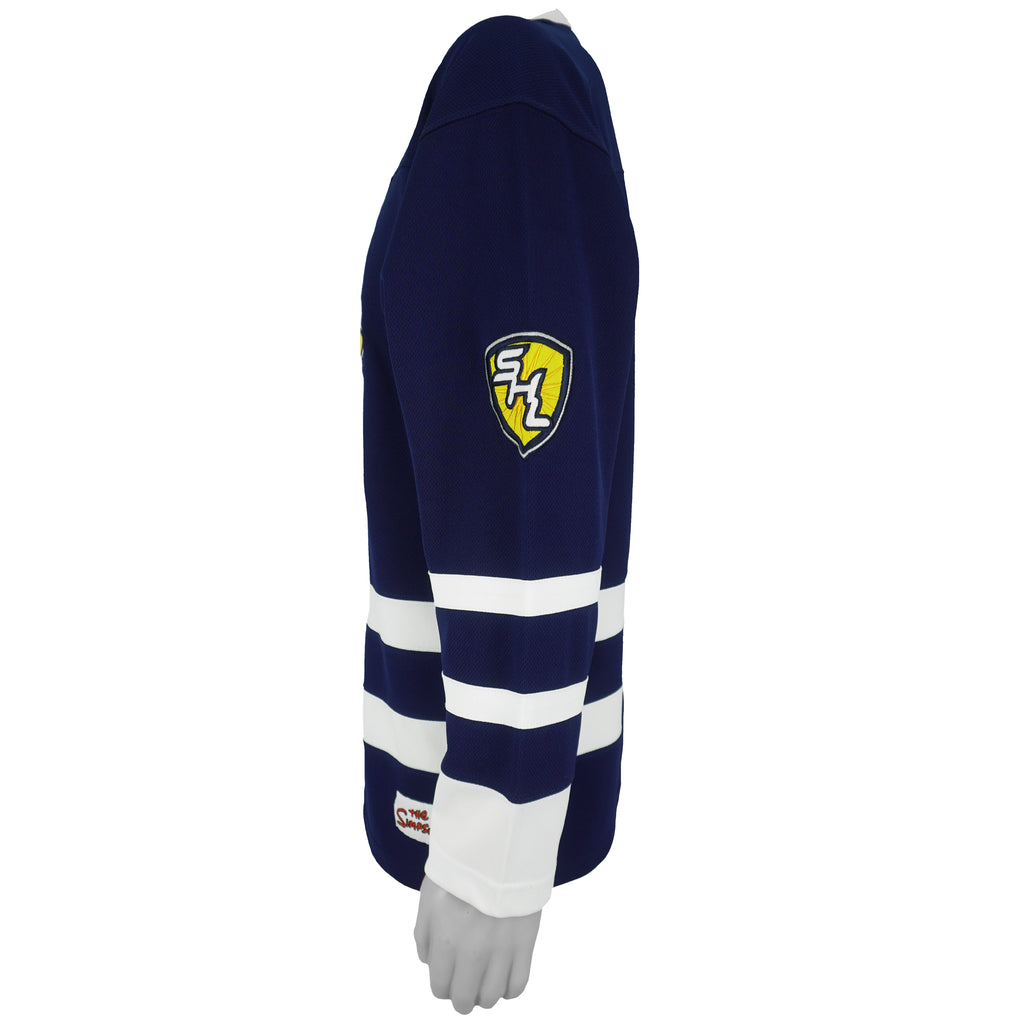 Vintage - The Simpsons Embroidered Jersey 1990s Small Vintage Retro