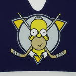 Vintage - The Simpsons Embroidered Jersey 1990s Small Vintage Retro