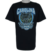 NFL - North Carolina Panthers Super Bowl XXXVIII T-Shirt 2004 X-Large Vintage Retro Football