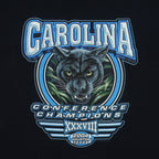 NFL - North Carolina Panthers Super Bowl XXXVIII T-Shirt 2004 X-Large Vintage Retro Football