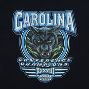 NFL - North Carolina Panthers Super Bowl XXXVIII T-Shirt 2004 X-Large Vintage Retro Football