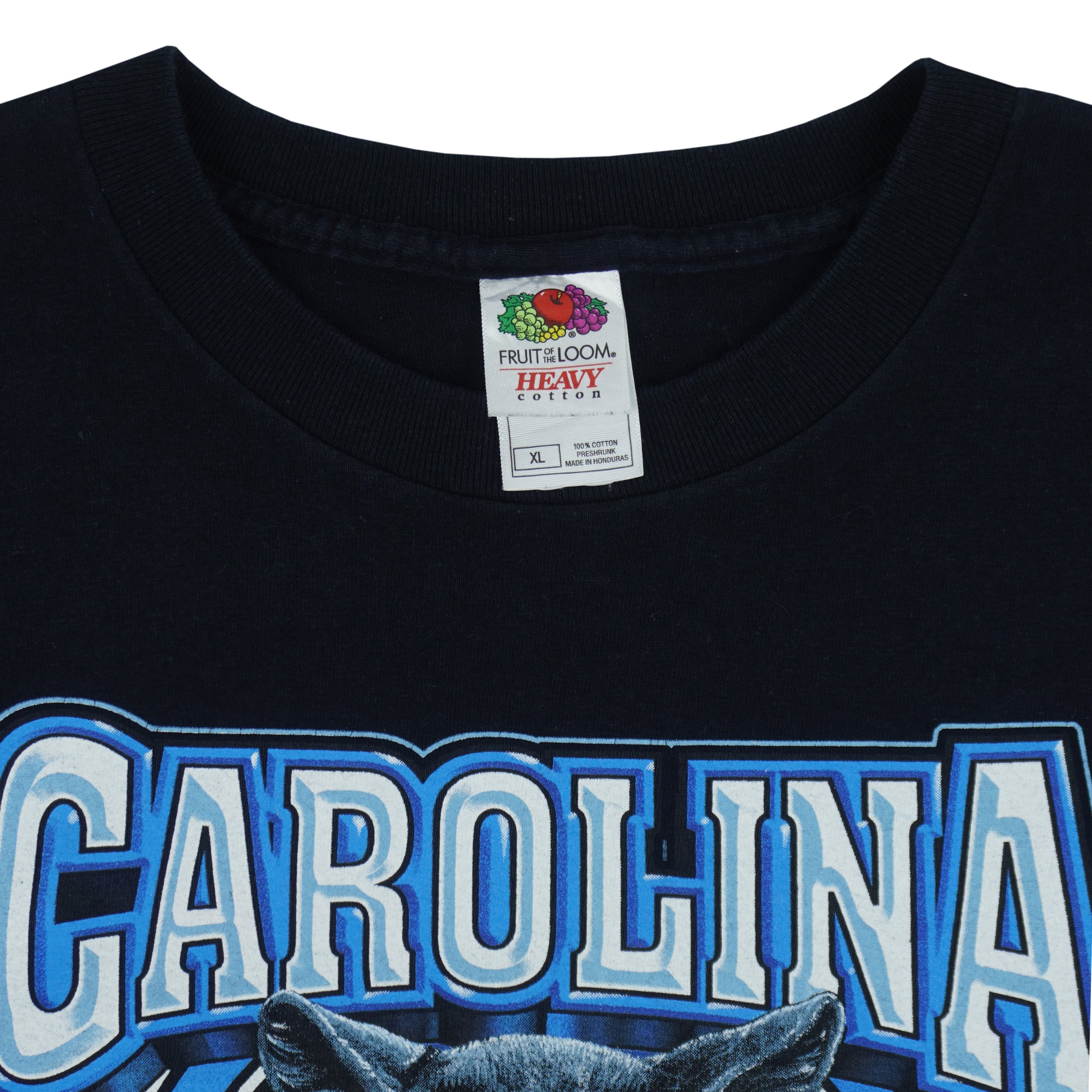 NFL - North Carolina Panthers Super Bowl XXXVIII T-Shirt 2004 X-Large Vintage Retro Football