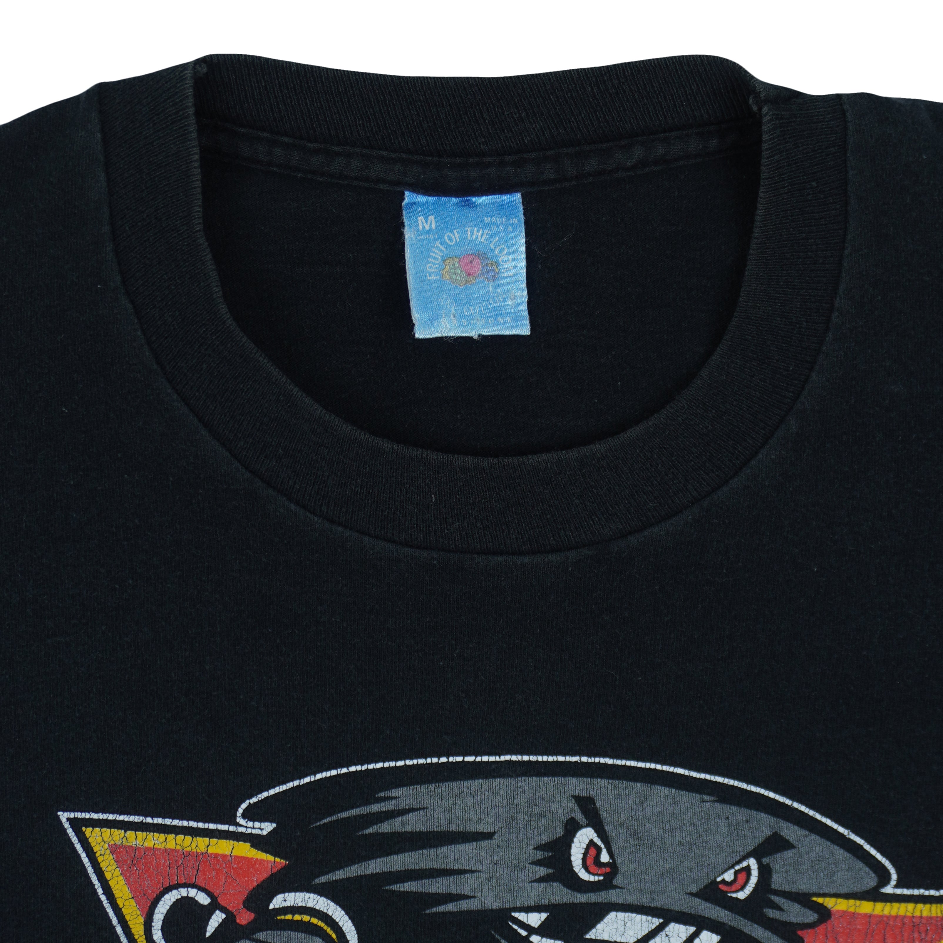 NHL - Cincinnati Cyclones Meaning Single Stitch T-Shirt 1990s Medium Vintage Retro Hockey
