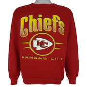NFL (Tultex) - Kansas City Chiefs Crew Neck Sweatshirt 1993 Large Vintage Retro Football