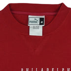 Puma - Philadelphia Phillies Crew Neck Sweatshirt 2001 Medium Vintage Retro Baseball