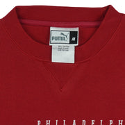 Puma - Philadelphia Phillies Crew Neck Sweatshirt 2001 Medium Vintage Retro Baseball